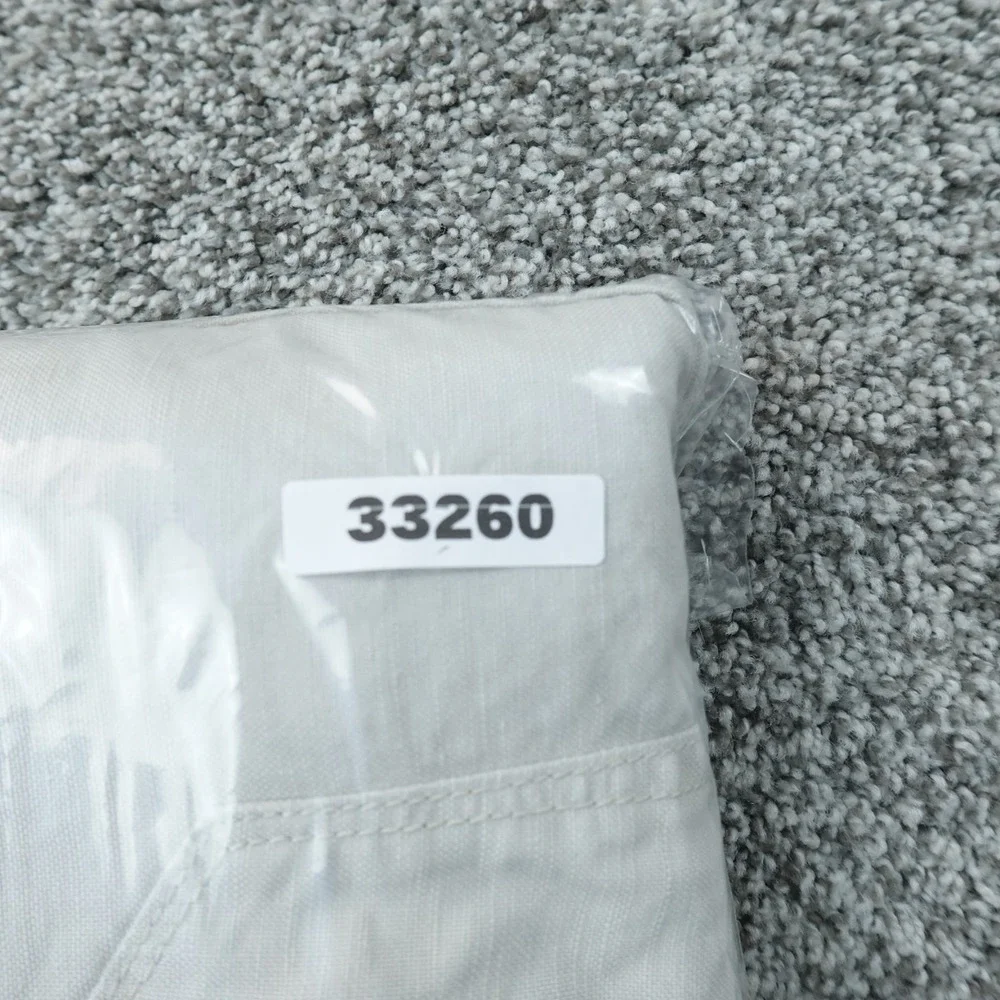 Banana Republic Pants Mens 38X32 Gray Linen Straight Chino Trouser Flat Front